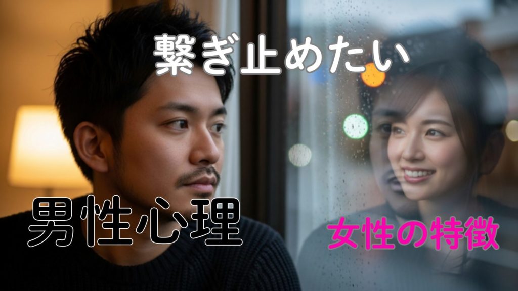 繋ぎ止めたい男性心理のサインと女性の特徴