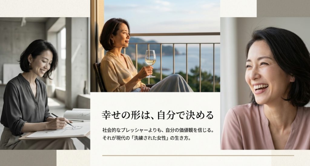 なぜ？美人なのに独身40代｜理由とリアルな価値観を徹底解説：まとめを示す画像。