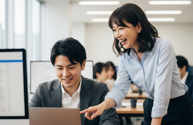 職場40代女性がかわいいと思われる秘訣