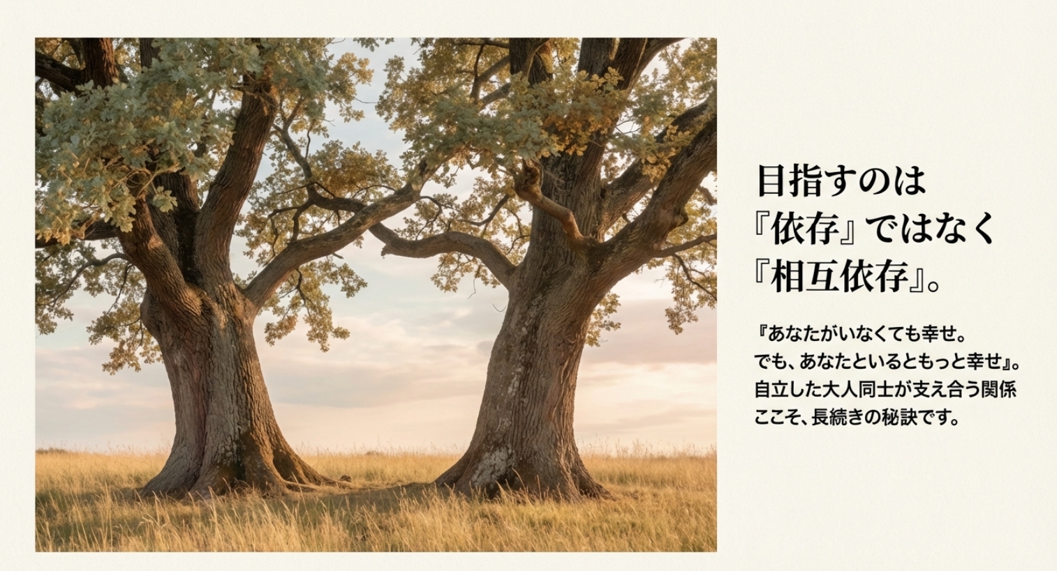 依存しないための自分磨きのススメ