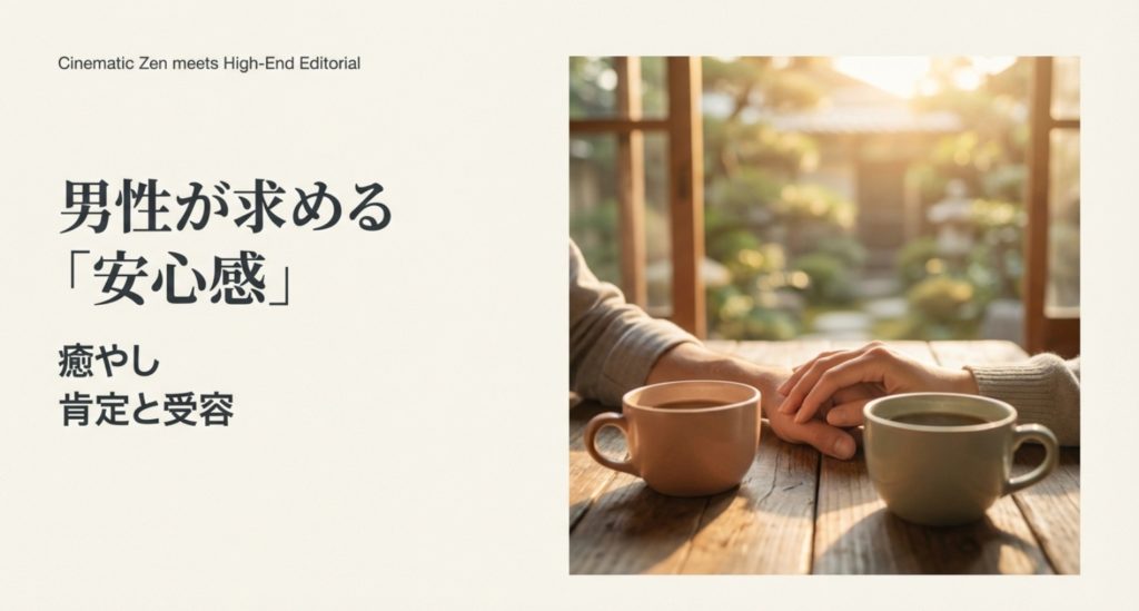 男がハマる女の特徴と男性心理を示す画像。