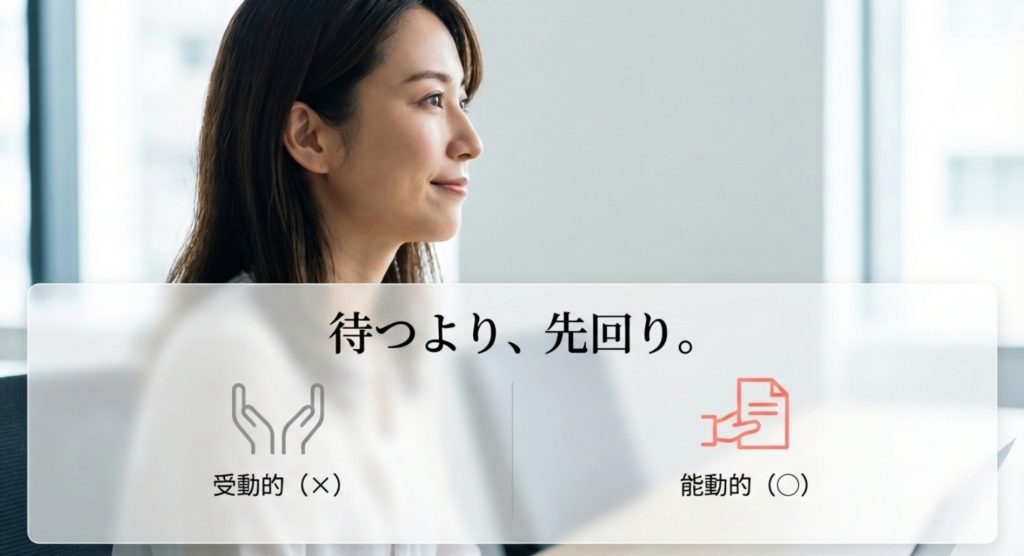 LINEで個人的な話題を送り距離を縮めるを示す画像