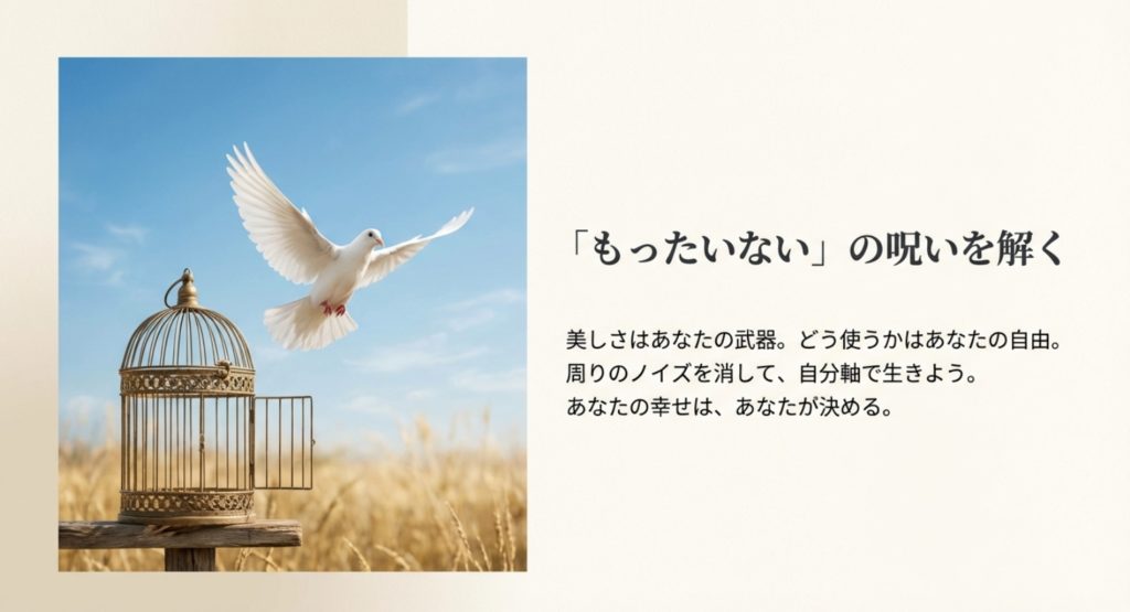 美人で独身なのはもったいないという呪いからの解放