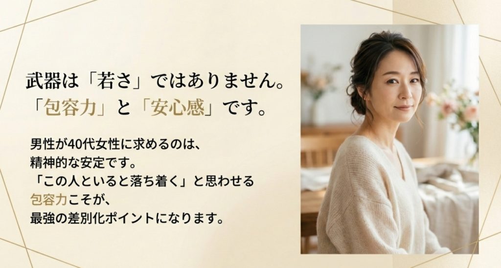 性格の問題ではなく行動を変えて次へ繋げる会話の技術を示す画像。