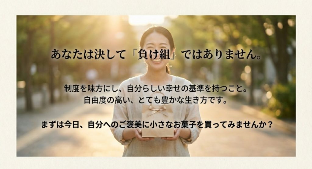 制度とつながりで独身のパートでも幸せになる