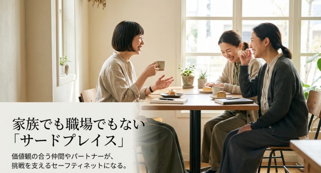 専門家やコミュニティなどサードプレイスの活用術