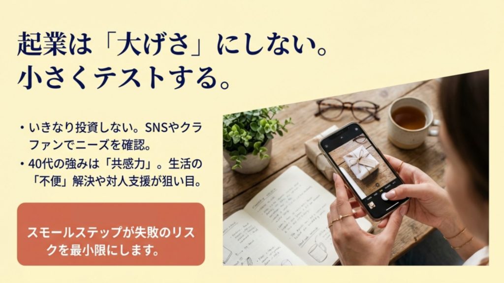 40代女性の起業が成功する秘訣と失敗しないための準備