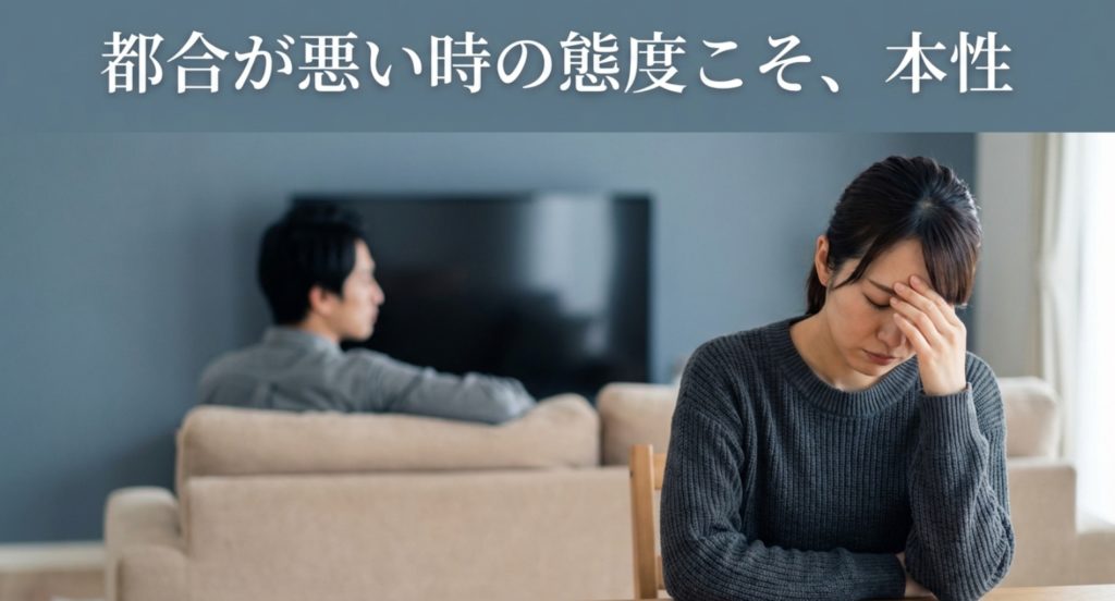 婚活の違和感を見極め誠実な相手を選ぶポイントを示す画像。