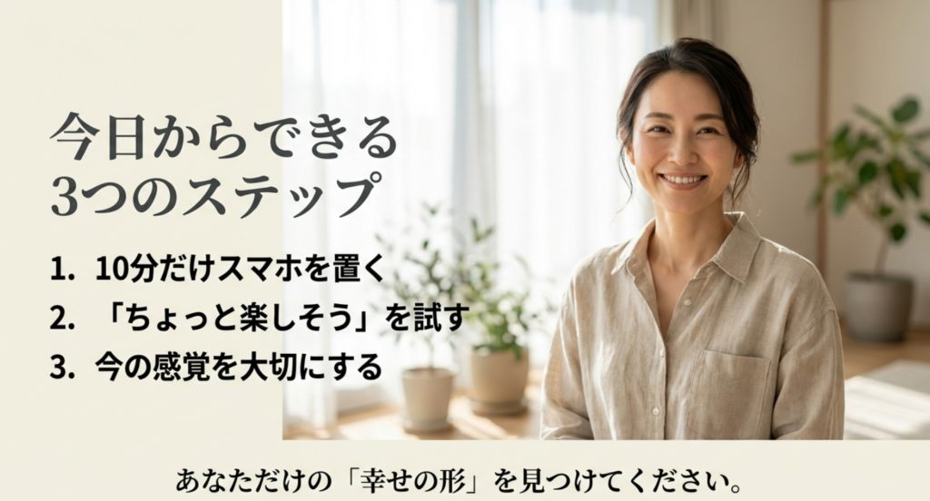 ストレス発散と趣味を謳歌する女性の豊かなライフスタイルを示す画像。