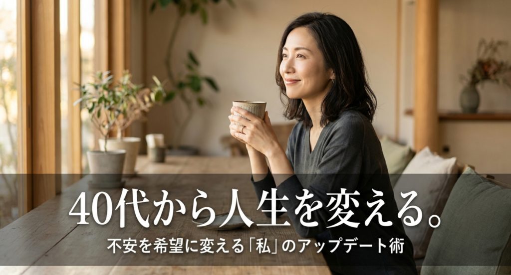 40代から人生変わった女性の共通点と成功へのステップ