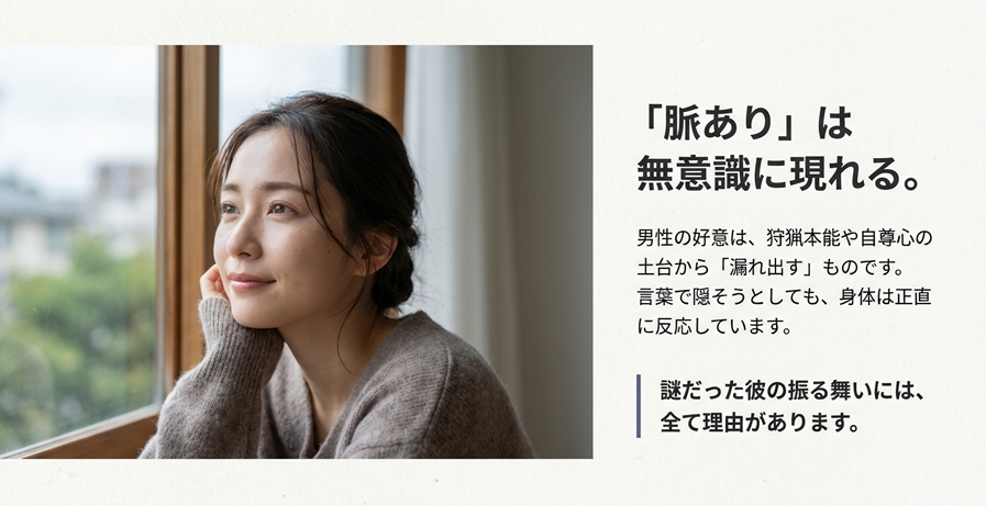 心理学から紐解く好きな人にとる行動と男性の深層