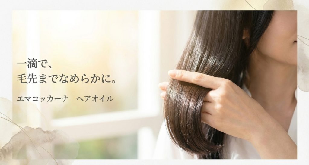  毛先の乾燥や広がりを手軽にケアしたい方にを示す画像