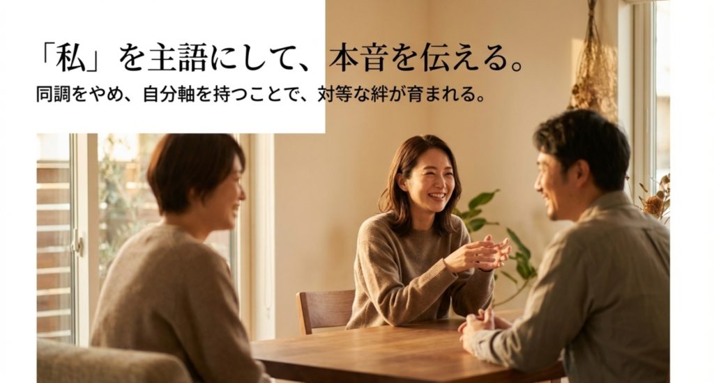 価値観が合う人との縁を繋ぐコミュニケーションの改善を示す画像