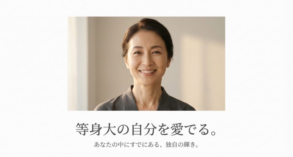 唯一無二の独特な雰囲気がある女性として輝くまとめを示す画像