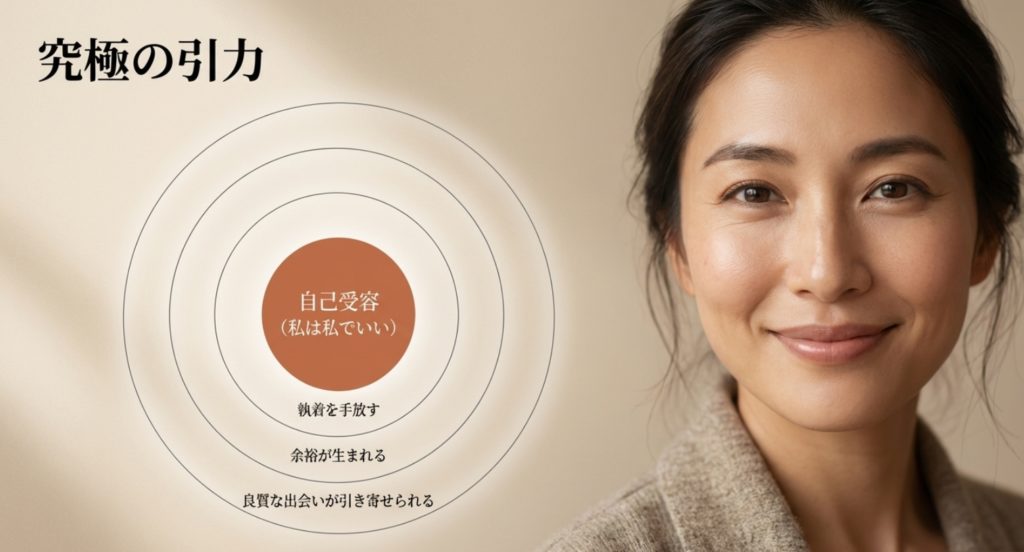 過去の執着を手放して30代で最高の運気を引き寄せる習慣を示す画像