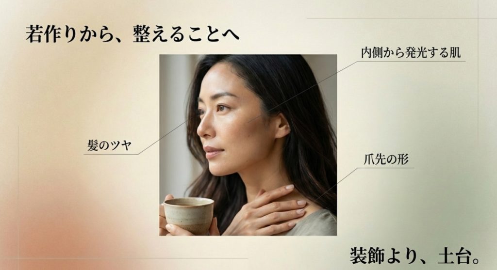 30代後半でもモテる女性が大切にしている清潔感の正体を示す画像